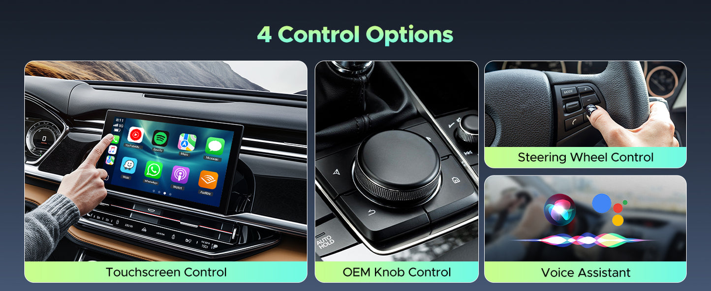 LAMTTO 3-in-1 Wireless CarPlay Box