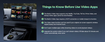 LAMTTO 3-in-1 Wireless CarPlay Box