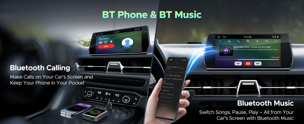 LAMTTO 3-in-1 Wireless CarPlay Box